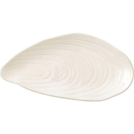 Assiette De Service En Porc.㘠36,5 Cm Coquillages White - Pozzi Milano Spa
