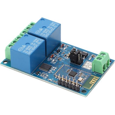 Module relais Bluetooth bidirectionnel, compatible avec une application pour smartphone Android, interrupteur à distance sans fil, 5 V (1/5)
