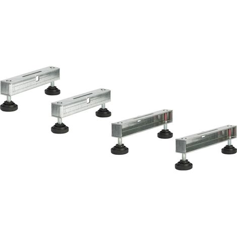Montagefuß-Set 4980.97 in Edelstahl mit vier Montagefüßen (1/3)