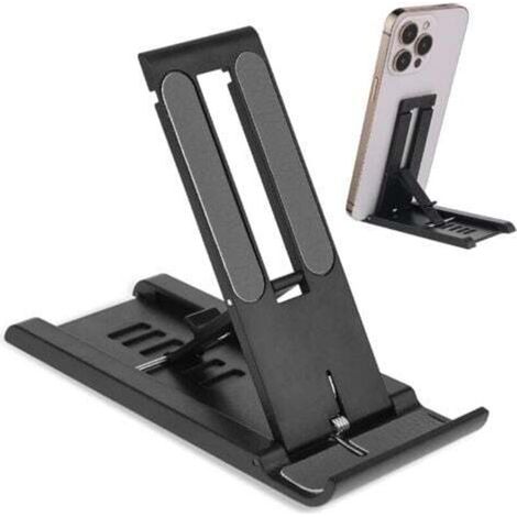 Support téléphone Bureau réglable Pliable, Support de téléphone Portable Compatible avec Tous Les Téléphones Portables Repose Telephone pour Téléphone Liseuse et Tablette (1/5)