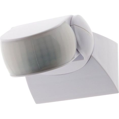 Détecteur de mouvement mural + plafond - IP44 - Blanc - Zenitech (1/5)