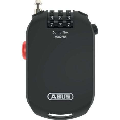 ABUS Combiflex 2501 Lucchetto speciale,combinazione numerica, nero, 65cm