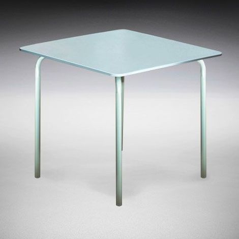 GARDEN LIFE mesa acero 80x80 cm blanca compac 4280 , Mesa compac 80 x 80 cm 4280 blancaMesa apilable de terraza de 80 x 80 x 72 cmTablero Compac de 10mm de grosor, estruct (1/3)