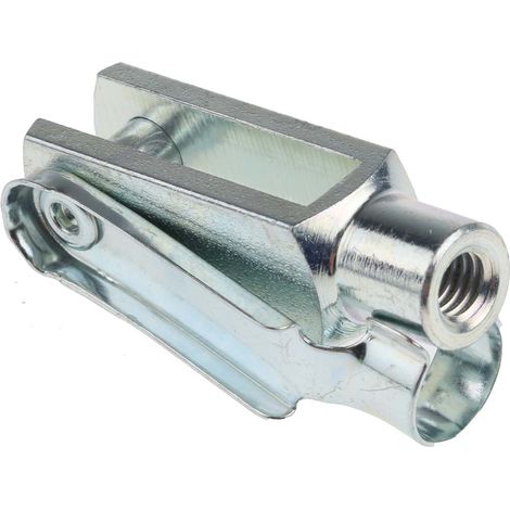 Rs Pro – Chape en acier M6 x 1 – Filetage de fixation 6mm – Longueur 43mm – Zingué pour fixation robuste sur compresseur (1/3)