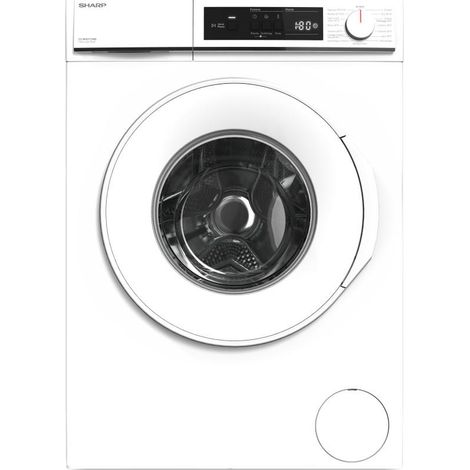 Lavatrice Sharp ESNFA7121WD 7 kg centrifuga 1000 giri bianco classe D (1/5)