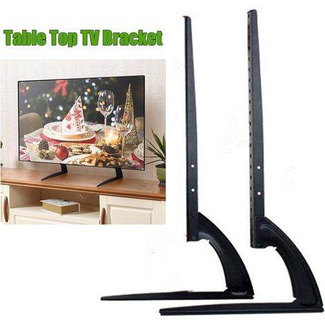 Soporte universal para televisores LED/LCD Smart TV de 32 a 70 pulgadas, altura ajustable (1/5)