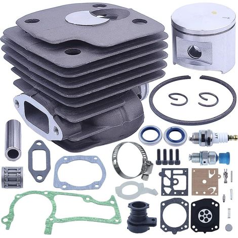 Kit de piston de cylindre alésage 52 mm pour pièce de tronçonneuse Jonsered 2063 2065 2071 pour Husqvarna 372 372Xp 371 365 362 tronçonneuse 503691072 (1/5)
