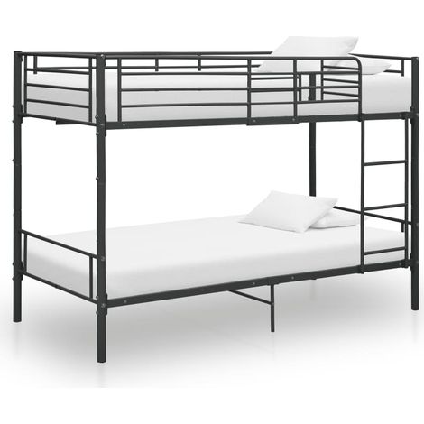 Etagenbett Schwarz Metall 90×200 cm CFW228127 (1/5)