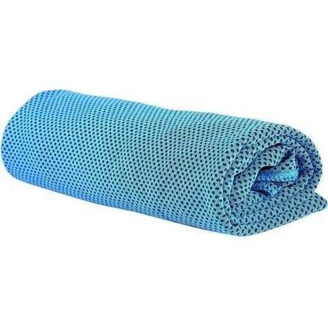 Salvietta rinfrescante ad asciugatura rapida in fibre di poliestere, con design a maglia, ideale per gli sportivi. (1/5)