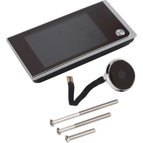 digitale Türspionkamera, 3,5-Zoll-LCD-Bildschirm, 120-Grad-Sichtfeld, Heimüberwachung (1/5)