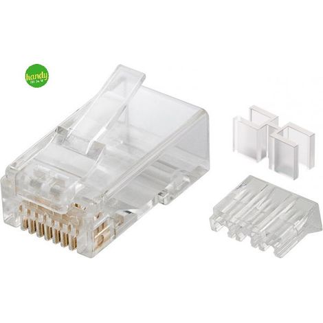 Spina m rj45 schermata  Metronic 4pz