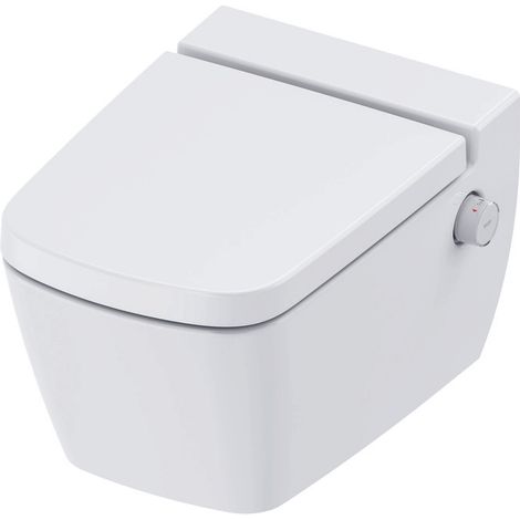 TECEone Set, Dusch-WC Warm- und Kaltwasser mit WC-Sitz mit Deckel