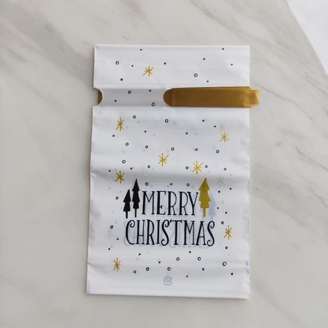 Noël Sacs à Cordons, 50 Pièces Sacs Cadeaux Noël, Convient Pour Stocker des Bonbons et des Biscuits Bonbons de Noël Sacs Pour Enfants Fête de Noël D'anniversaire (1/2)