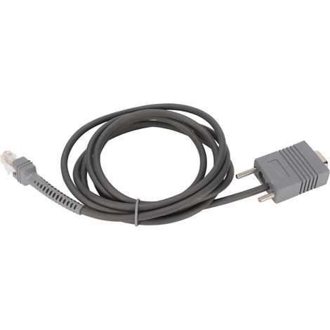 Câble série RS232, câble PVC RJ45, lecteur de codes-barres pour terminal de point de vente Symbol LS1203, LS4208 et LS2208AP (1/5)