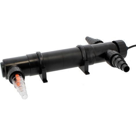 Gt Garden – Stérilisateur clarificateur de bassin 40 W – Lampe UV-C 36 W – Débit 4500 L/h – Volume bassin 35 m3 – IP44
