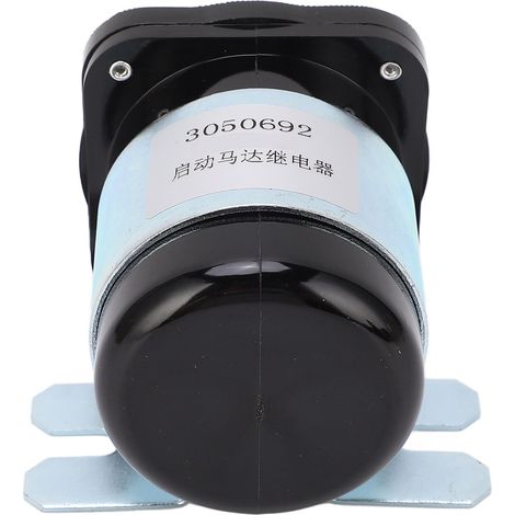 Relais moteur 200 A, boîtier ABS, bobine en laiton, haute conductivité, relais automobile à courant élevé pour moteurs Cummins 24 V (1/5)