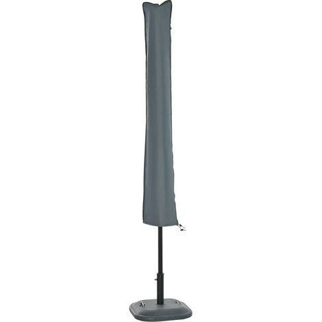 Outsunny Schutzhülle für gerade Sonnenschirme, Grau, 178 cm (1/5)
