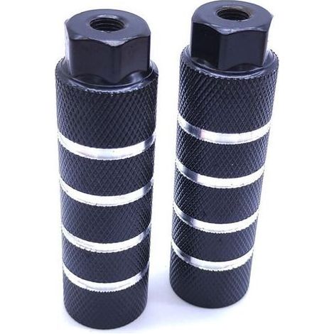 Lntyq 2Pcs Bike Pegs,BMX Pegs,Repose-Pieds de Vélo Antidérapantes en Alliage d'aluminium,Pegs Cyclisme,Piquets de Vélo pour Cascades à Vélo (1/5)