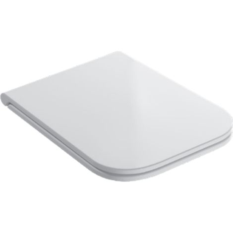 Abnehmbarer Duroplast-Toilettensitz 46.36 Globo Stone ST022 Verlangsamte - Weiß - Globo BI (1/3)