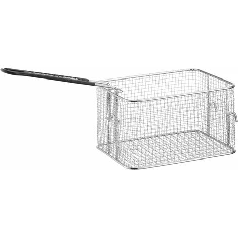 Panier de friteuse électrique avec poignée 6 l 238 x 185 x 100 mm