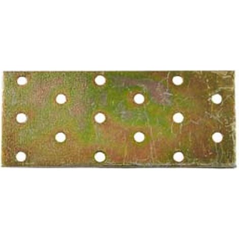 50PZ PIASTRA DI GIUNZIONE DRITTA LARGHEZZA MM.50  - mm.80x50