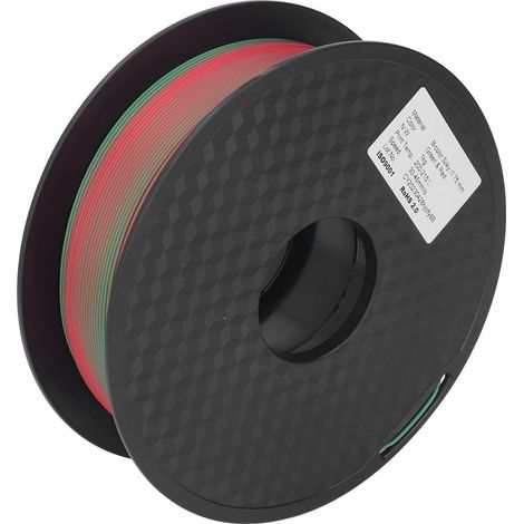 1,75 mm zweifarbiges PLA-Filament, verstopfungsfrei, glänzend, Verbrauchsmaterial für 3D-Drucker (1/5)