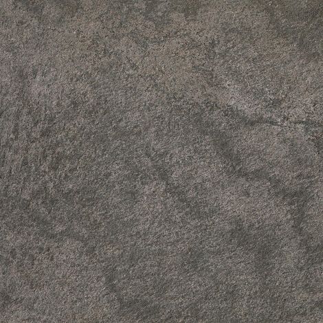 Carrelage effet Pierre Quartzite Gris Argile 60x60x2 cm Teravio - Sol extérieur (vendu par carton de 0,72 m²) - RO'MA CARRELAGE