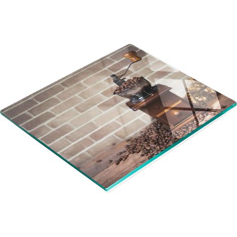 Broyeur à grains décoratif multifonctionnel en verre pour la cuisine 60 x 52 cm (1/5)