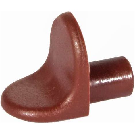 MOBILIA -16 REGGIPIANI A SQUADRA 5 MM INPLASTICA MARRONE (1/2)