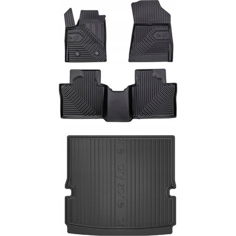SET 77 Tapis en caoutchouc et tapis Renault Espace 6 à partir de 2023 - 7 places avec (1/5)