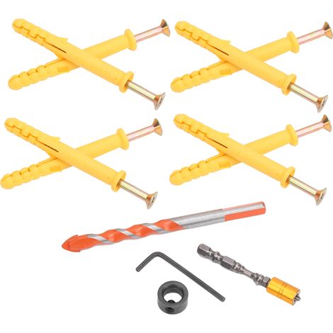 Magnetischer Bohrer mit Sechskantschaft und 10-mm-Wandlochwerkzeug für Bilderrahmen-Befestigungsset (1/5)
