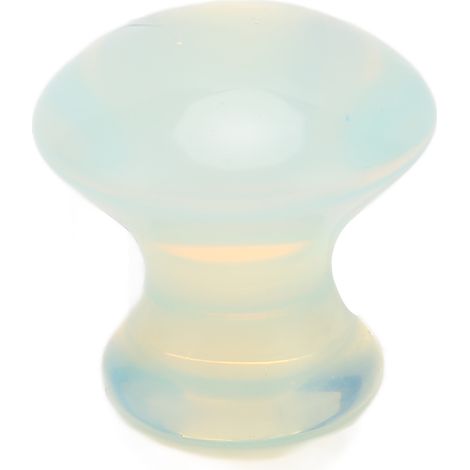Pierre de Gua Sha Champignon en Pierre d'Opale pour Massage du Visage, Dos, Mains et Pieds (1/5)