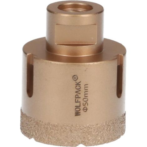Punta diamantata wolfpack diamond core drill 50 mm attacco M14 (1/3)