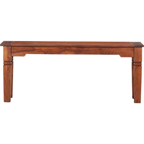 Banc 110 cm Bois d'acacia solide CFW829947 (1/5)
