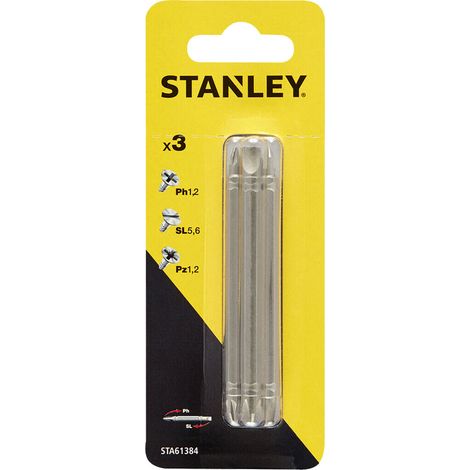 Inserti per Avvitatori Doppia Funzione in Set PH1 SL5 PH2 SL6 3 Pezzi 2 mm