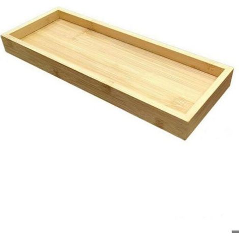 Plateau - Bambou - 29,5 x 10,8 x 2,8 cm - Pour Service Table Ou Présentation - 1 Pièce (1/5)