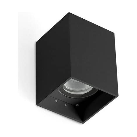 KOV 1L Lampada da parete piazza nero 3000K 14ø (1/4)