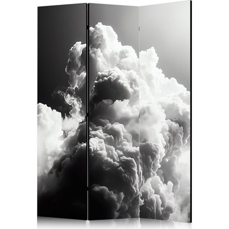 Paravent artgeist Wolken wie ein Traum 135 cm x 172 cm Stoff Holz