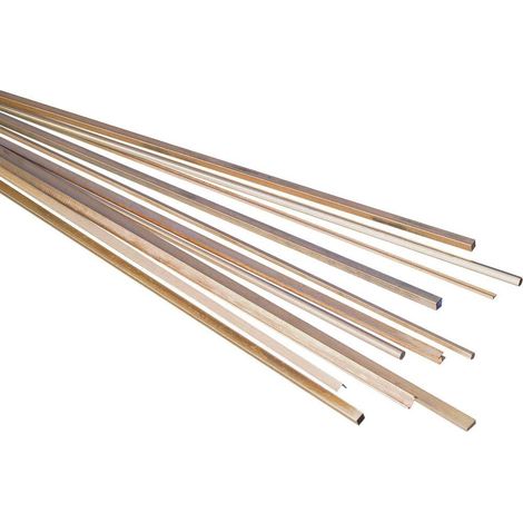 PROFIL LAITON CARRÉ REELY 4-KANT MS 12X12X200 (L X L X H) 200 X 12 X 12 MM 1 PC(S)
