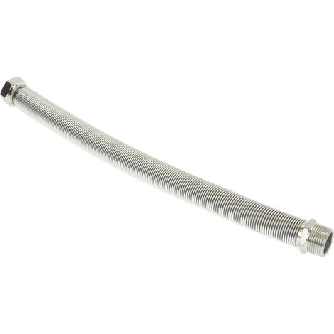 Tuyau cannelé inox extensible 1'' 500 - 1000 mm avec joint