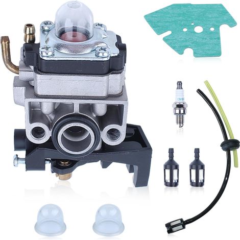 Hisense Vergaserdichtungssatz, Zündkerze und Kraftstoffleitung für Honda GX25, GX35, GX 25, 35, HHT35, HHT35S und FG110 Rasenmähermotoren. (1/5)