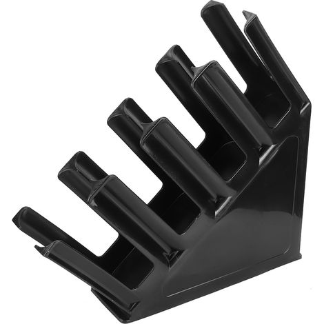 Porte-gobelets incliné 4 compartiments pour tasses café, thé, lait, support de rangement pour comptoir de bar, organisateur de verres en papier jetables (1/5)
