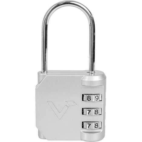 Cadenas Code Exterieur, Cadenas 3 Chiffres Argent