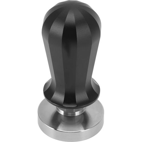 Tasseur à café plat, base en acier inoxydable 304, marteau à poudre, pression constante de 13,6 kg (30 lb), accessoires pour le café, 51 mm (1/5)