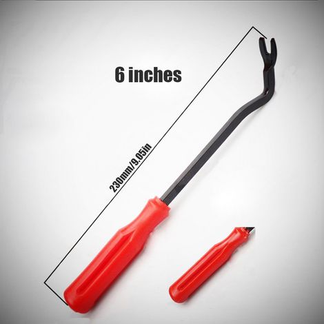 Kit 3 Pinces de Clips et Démonteur d'Attaches pour Garnissage Auto, Coffret de Réparation avec Sac de Rangement, Panneau de Porte et Tableau de Bord (1/3)