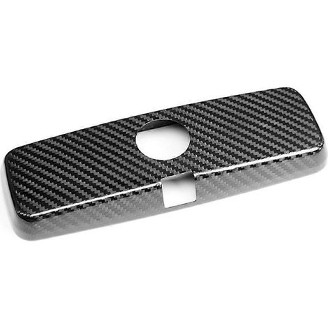 Innenspiegelabdeckung für Fiat - Carbonfaser-Farbe