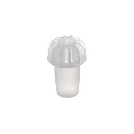 TAPPO LUNGO IN PLASTICA LISCIO- - in conf. da pz.100 - 5 busta