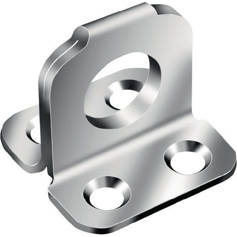Ojal L.35mm H.25mm S.2mm STA azul galvanizado VORMANN (Por 25)