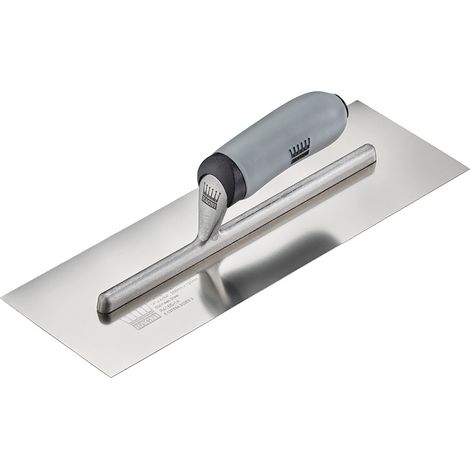 Ragni R418S-11 11" Stainless Steel Finishing Plasterer’s Trowel (1/2)