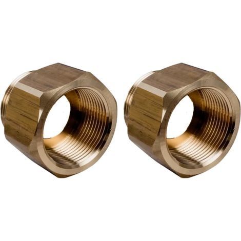 Wolf Adapternippel-Set G2" auf Rp1 1/2" Set a 2 Stück